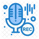 Recording Mic Microphone Icon