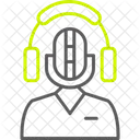 Recording Microphone Podcast Recording Icon