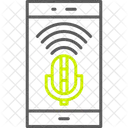 Recording Microphone Signals Icon