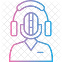 Recording Microphone Podcast Recording Icon
