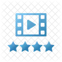 Recording Rating Video Star Icon