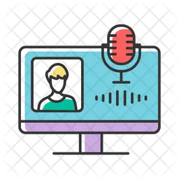 Recording voice  Icon