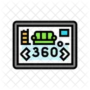 Recorrido Virtual Aumentado Icono