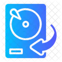 Recovery Data Transfer Harddisk Icon