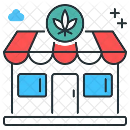 Recreational Cannabis Store  Icon