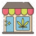 Recreational Cannabis Store Icon