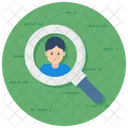 Hiring Talent Search Find People Icon