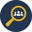 Candidate Find Employee Find User Icon