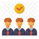 Recruitment Approval Interview Icon