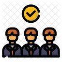 Recruitment Approval Interview Icon