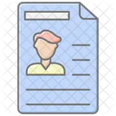 Recruitment Lineal Color Icon Icon