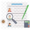 Recruitment Talent Search Employment Icon
