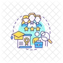 Employee Recruitment Human Resource Icon