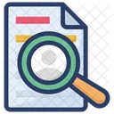Recruitment Searching Profile People Search Icon