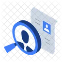 Recrutamento Empregado Contratar Ícone