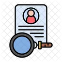 Trabalho Empregado Contratacao Ícone