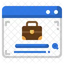 Recrutamento on-line  Ícone