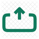 Rectagular Upload Download Arrow Icon