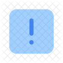 Rectangale Caution Business Outline Icon