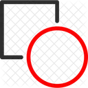 Rectangle circle  Icon