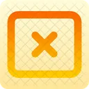 Rectangle Xmark Icon