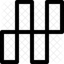 Rectangles Pattern Shapes Icon