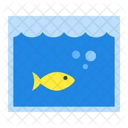Rectangular Aquarium  Icon