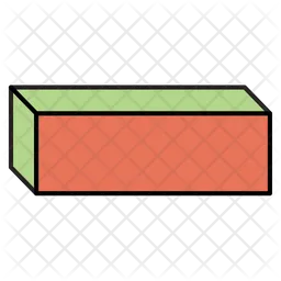 Rectangular Box  Icon