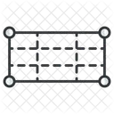 Rectangular grid  Icon