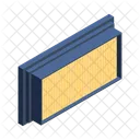 Rectangular Prism Shape Icon
