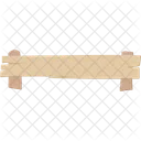 Rectangular wooden board  Icon