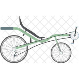 Recumbent Bike  Icon