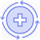 Recuperacao Medica Duotone Line Icone Icon