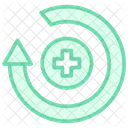 Recuperacao Medica Duotone Line Icone Icon