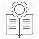 Learning Resources Thinline Icon Ícone