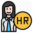 Recursos Humanos RH Pessoa Ícone