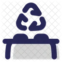 Recycelbar Batterie Akku Symbol