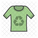 Recycelte Kleidung Mode Kleidung Symbol