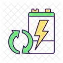 Recyclable battery  Icon