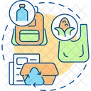 Recyclable packaging materials  Icon
