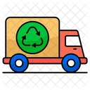 Camionnette De Recyclage Automobile Vehicule Utilitaire Icon