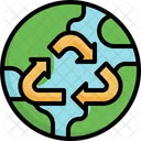 Recycle Mother Earth Day Save The World Icon