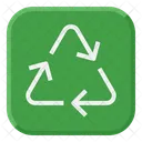 Recycle Recycling Reuse Ecology Logo Sign Arrow Icon