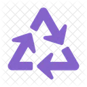 Recycle Triangular Symbol Icon