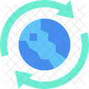 Recycle Environment Planet Icon