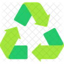 Recycle Green Sign Icon