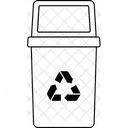 Recycle Bin Green Icon