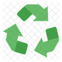 Recycle Arrow Conservation Icon