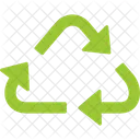 Recycle Arrows Circle Icon