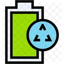 Recycle Ecology And Environment Rechargeable Battery Icon